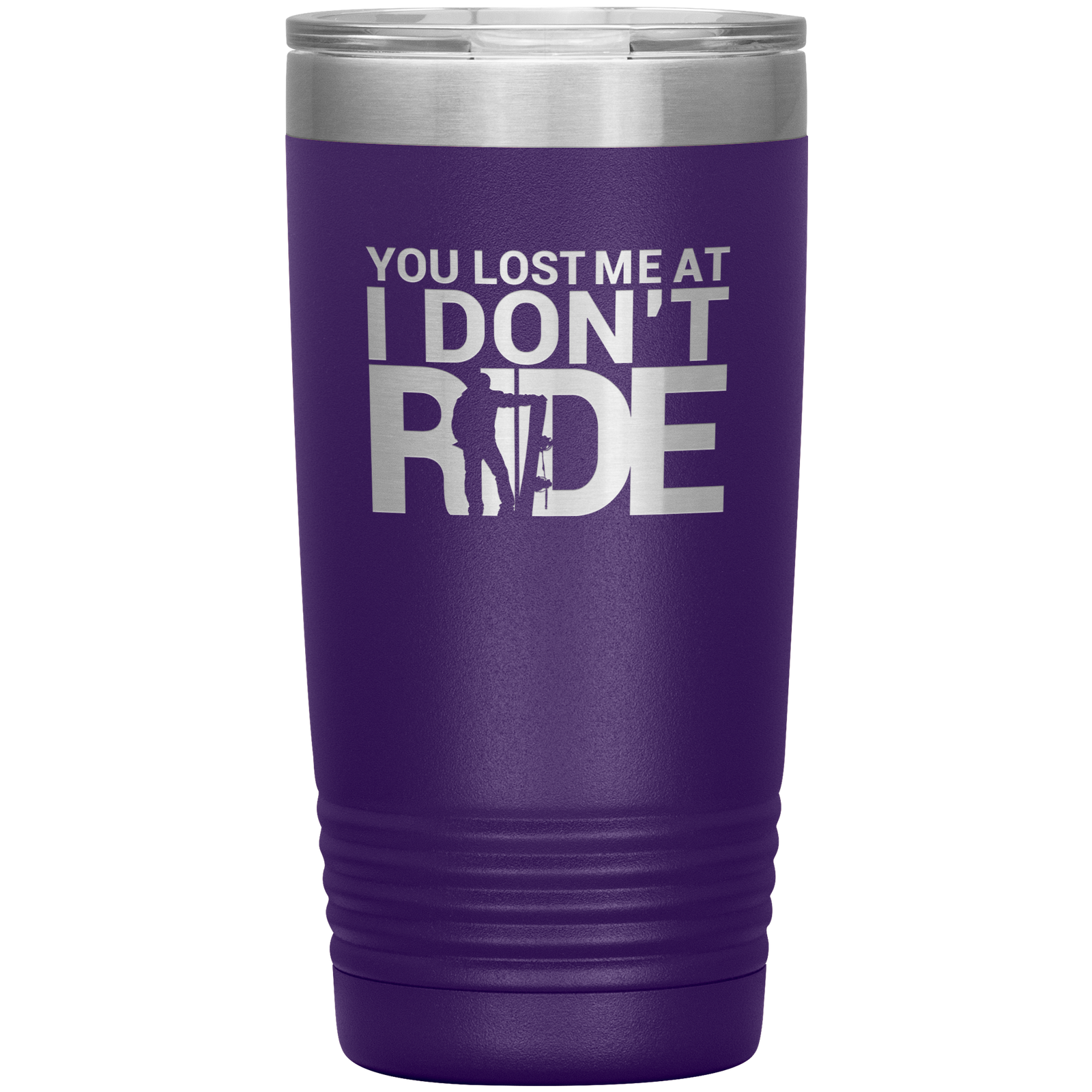 You Lost Me At Ride Embroidery File 20oz Tumbler - Powderaddicts