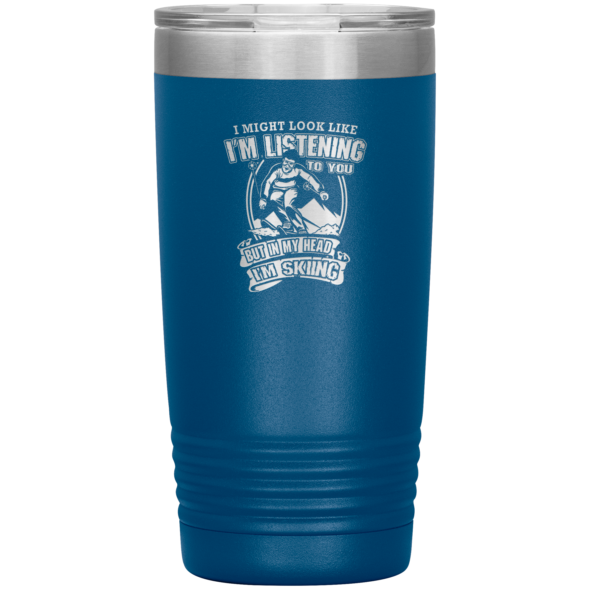 I Might Look Like I'm Listening To You 20oz Tumbler - Powderaddicts