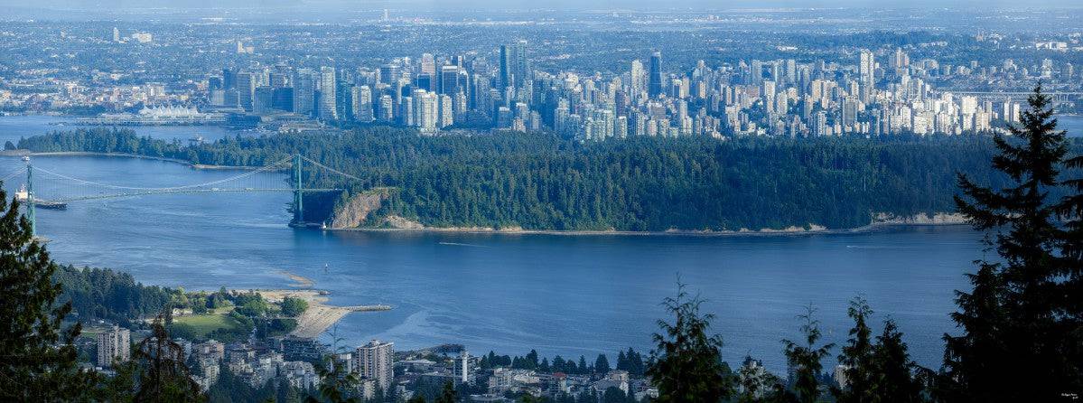 Vancouver Skyline From Highview - Powderaddicts