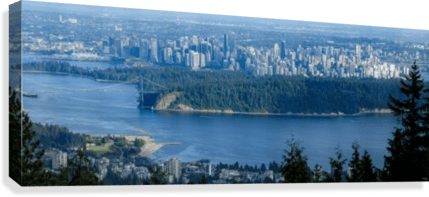 Vancouver Skyline From Highview - Powderaddicts