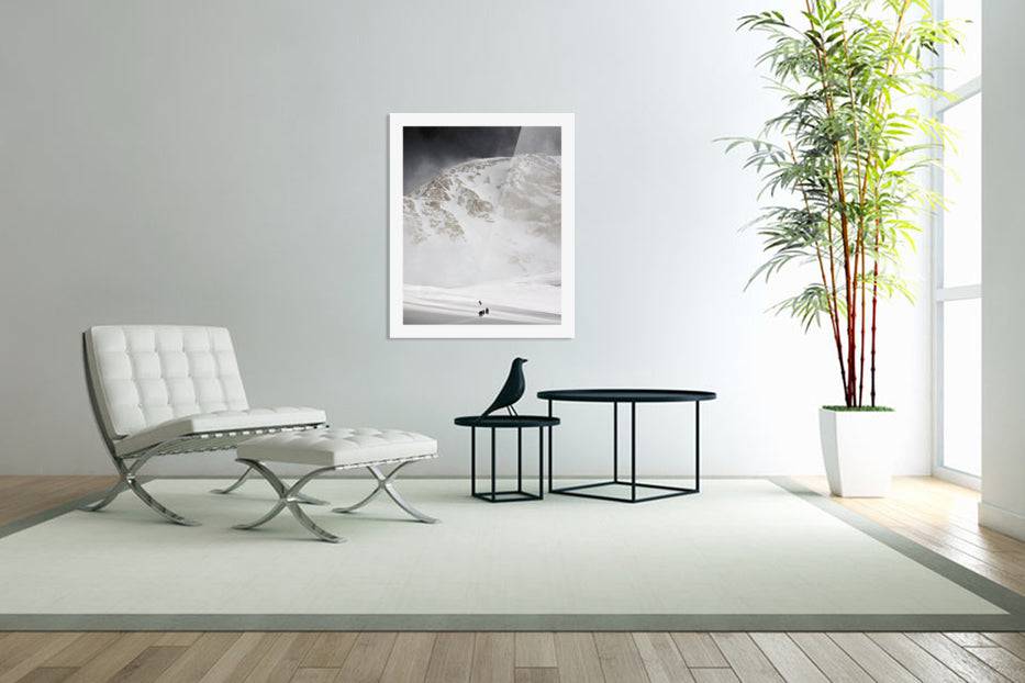 View Of Climbers Traversing - Powderaddicts