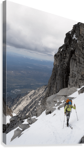 View Of Female Skier - Powderaddicts