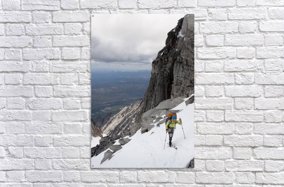 View Of Female Skier - Powderaddicts