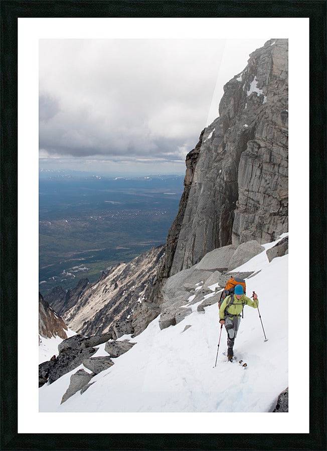 View Of Female Skier - Powderaddicts