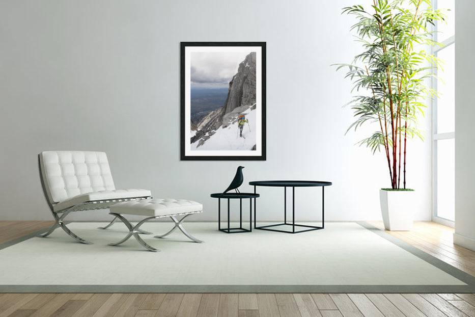 View Of Female Skier - Powderaddicts