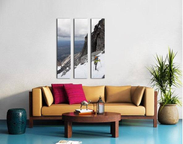 View Of Female Skier - Powderaddicts