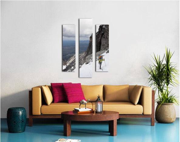 View Of Female Skier - Powderaddicts