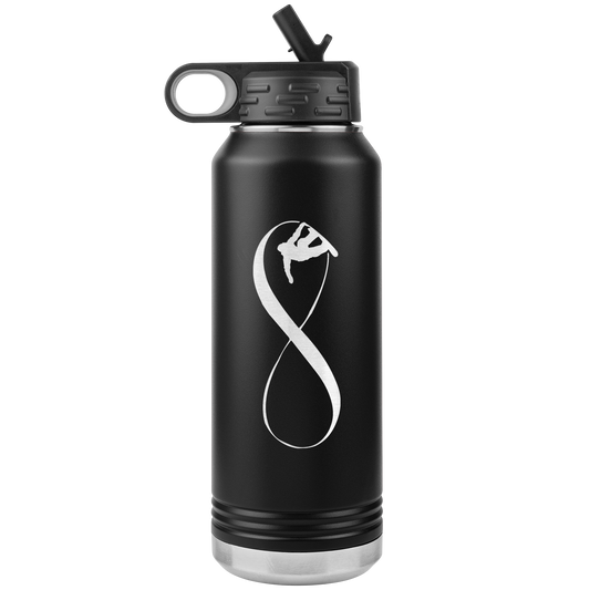 Infinity Snowboard 32oz Water Bottle Tumbler - Powderaddicts