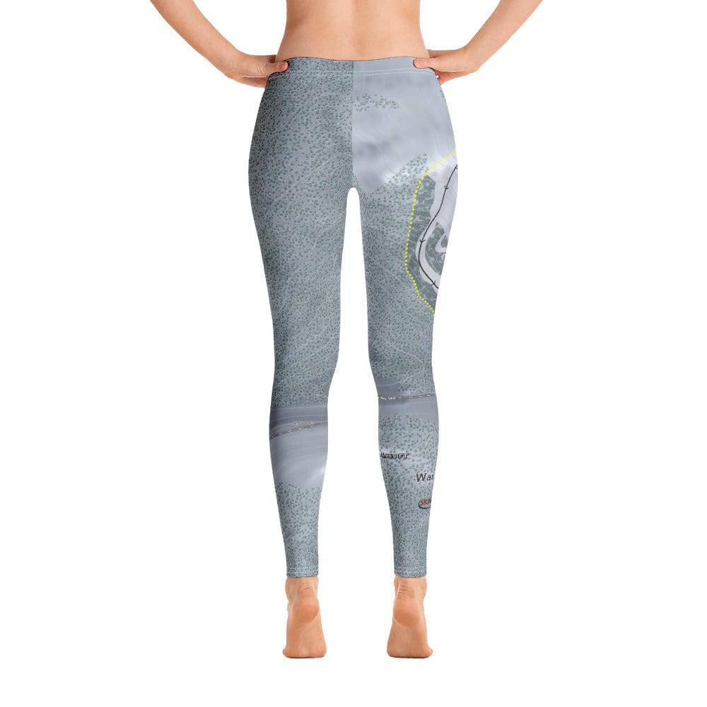 Warner Canyon, Oregon Ski Trail Map Women's Base Layer Bottom