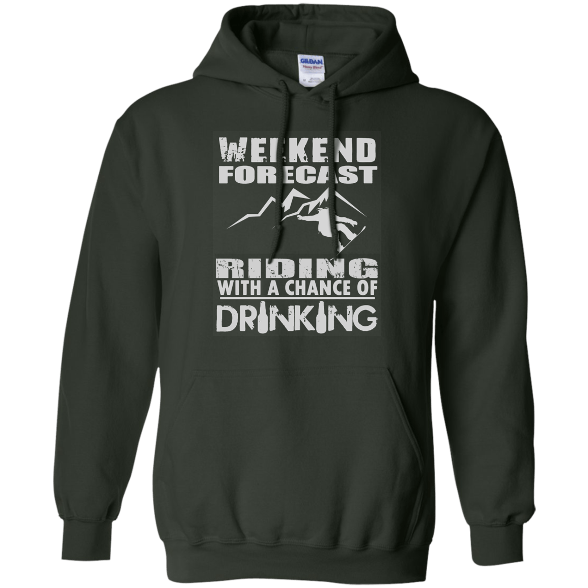Weekened Forecast - Riding With A Chance Of Drinking Hoodies - Powderaddicts