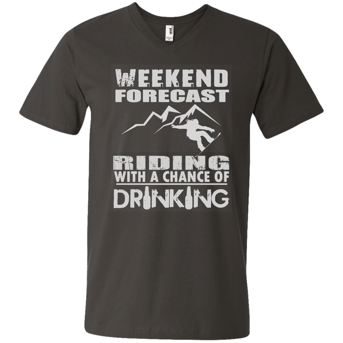 Weekened Forecast - Riding With A Chance Of Drinking Tees - Powderaddicts