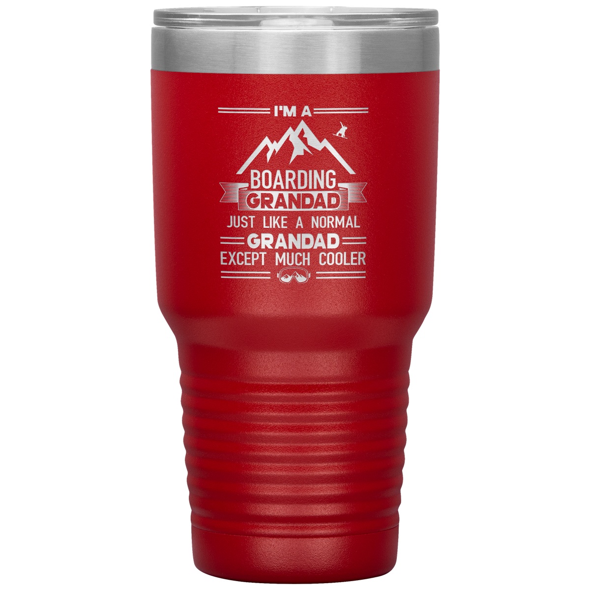 I'm A Boarding Grandad 30oz Tumbler - Powderaddicts