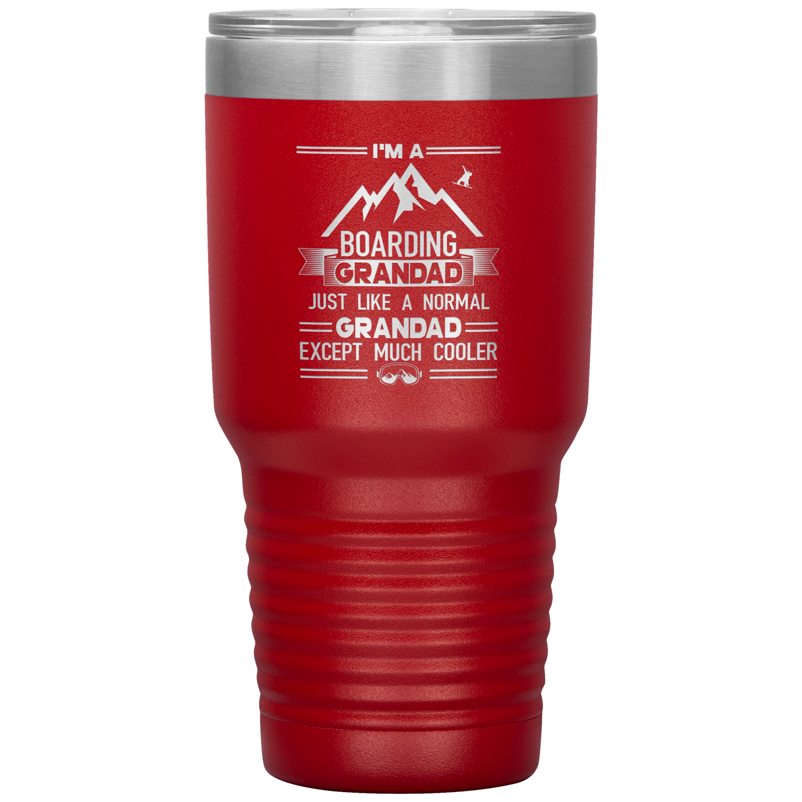I'm A Boarding Grandad 30oz Tumbler - Powderaddicts