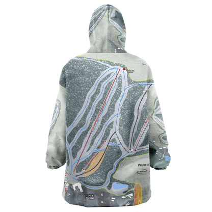 Whitetail, Pennsylvania Ski Trail Map Snuggie - Powderaddicts