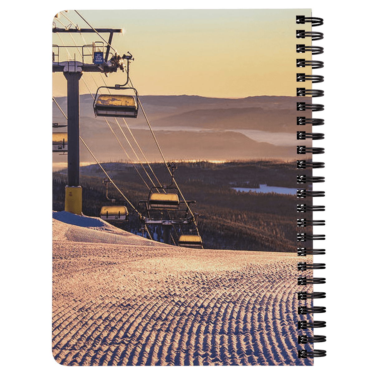 Why Ski? Spiralbound Notebook - Powderaddicts