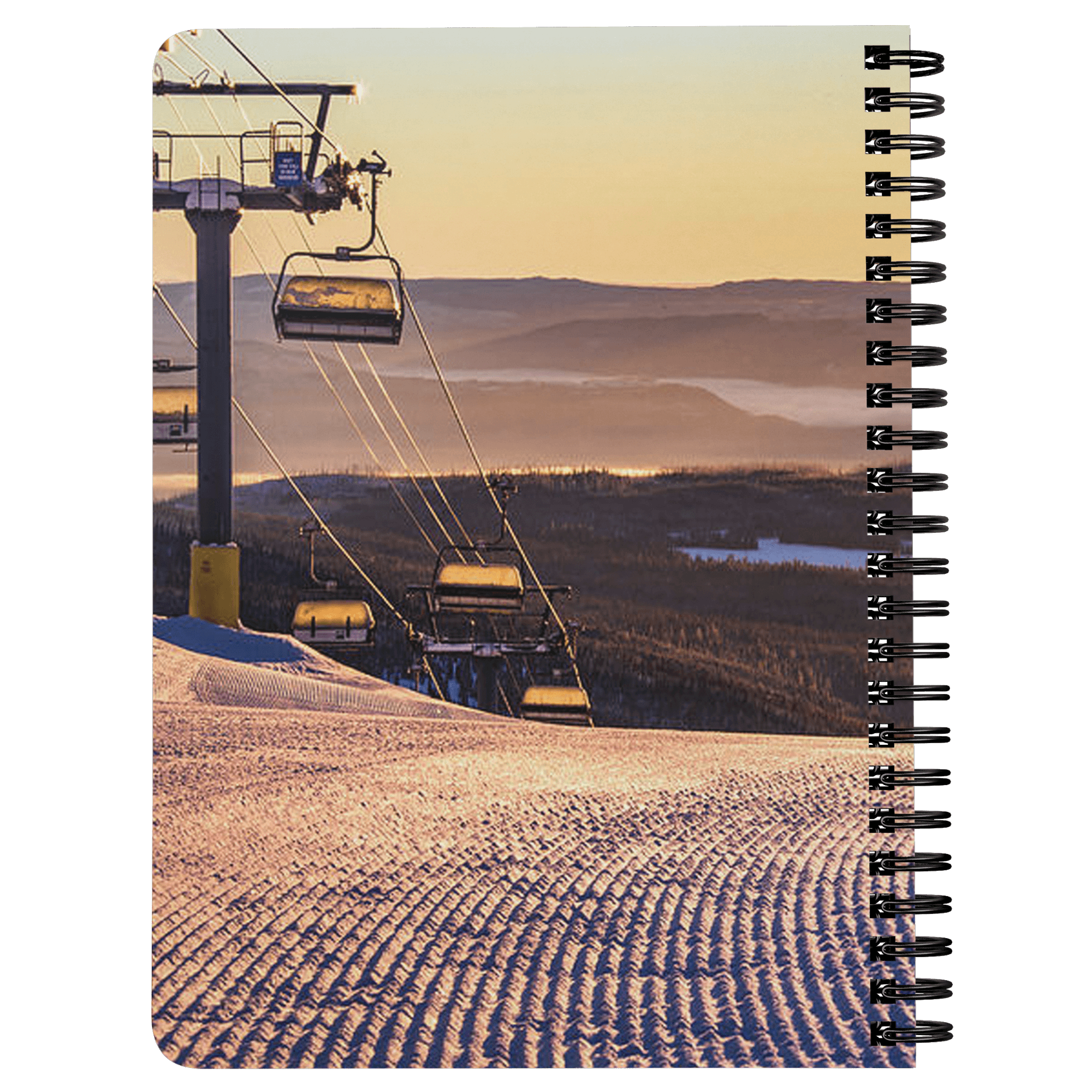 Why Ski? Spiralbound Notebook - Powderaddicts