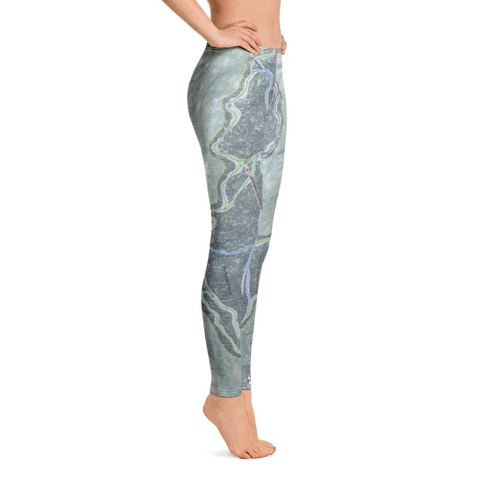 Wildcat Mountain, New Hampshire Ski Trail Map Women&#39;s Base Layer Bottom - Powderaddicts