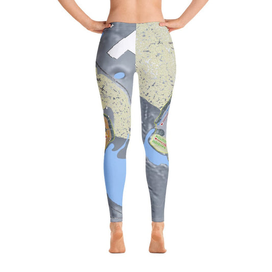 Wilmot, Wisconsin Ski Trail Map Women's Base Layer Bottom - Powderaddicts