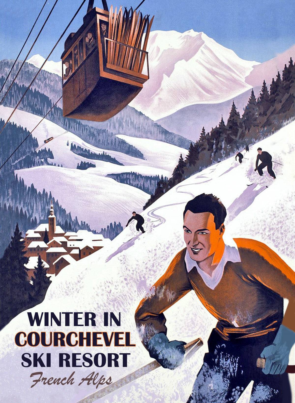 Winter in Courchevel - Powderaddicts