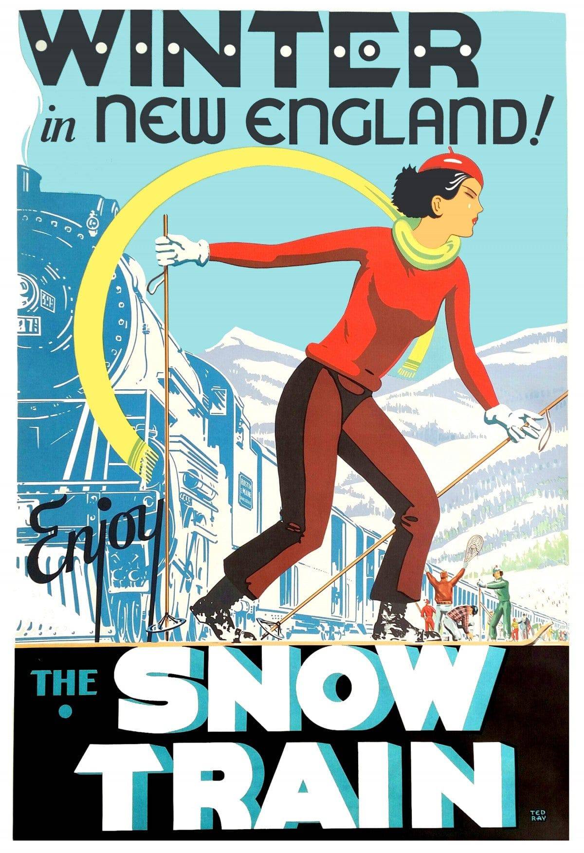 Winter in New England - Powderaddicts