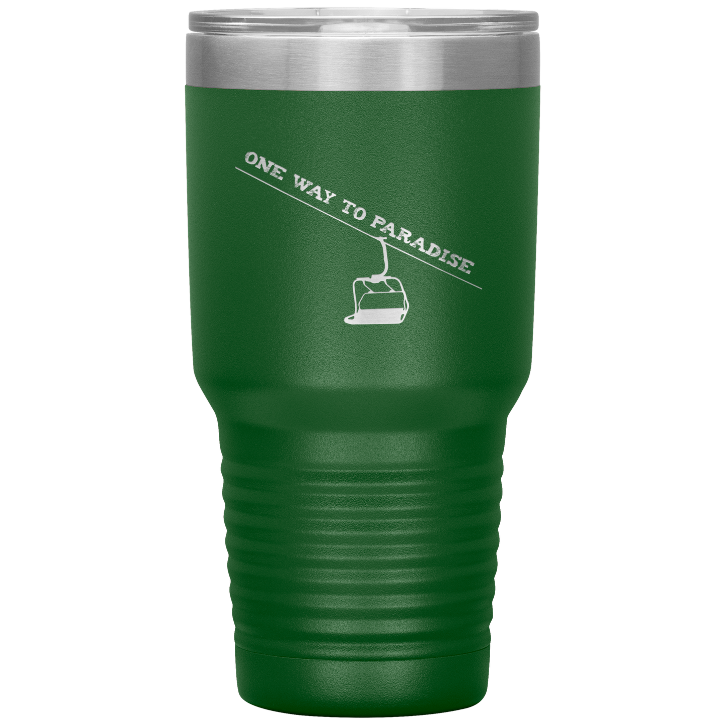 One Way To Paradise 30oz Tumbler - Powderaddicts