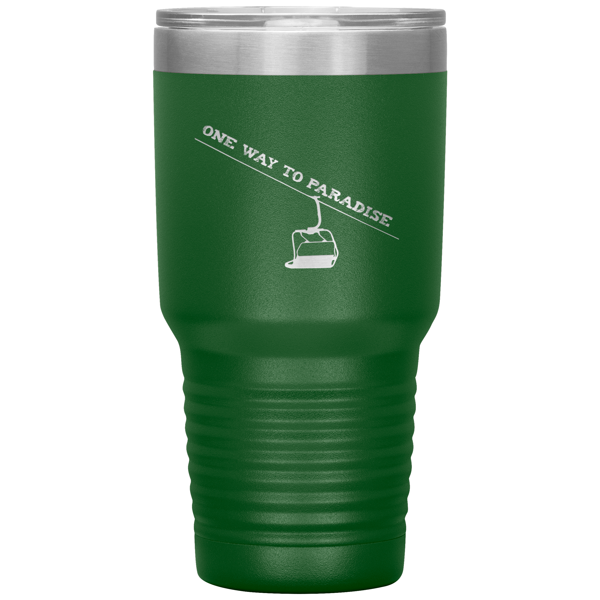 One Way To Paradise 30oz Tumbler - Powderaddicts