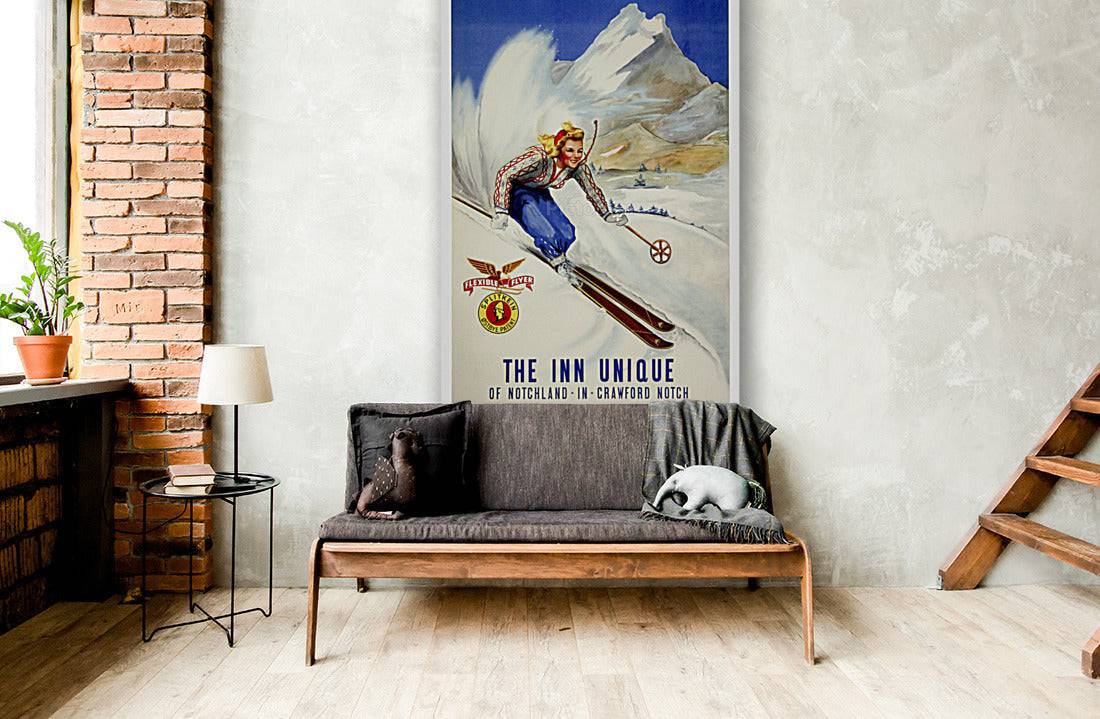 Woman on Ski Truck - Powderaddicts