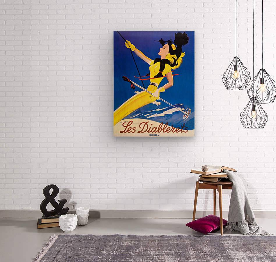 Woman Skiing on Les Diablerets - Powderaddicts