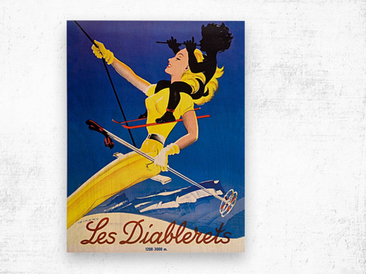 Woman Skiing on Les Diablerets - Powderaddicts