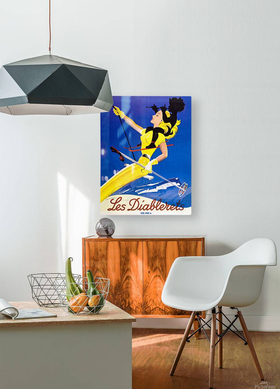 Woman Skiing on Les Diablerets - Powderaddicts