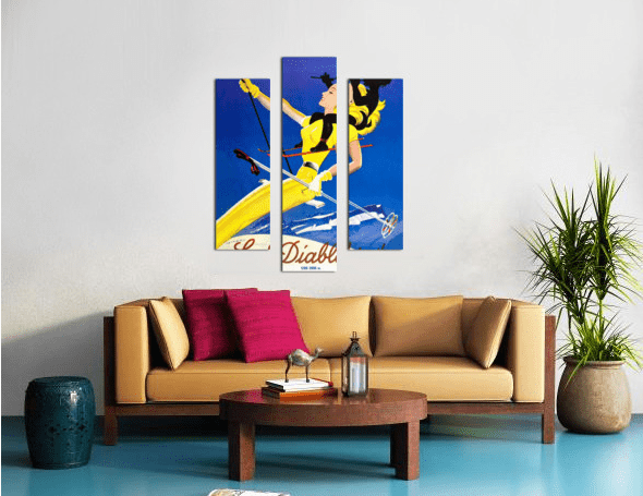 Woman Skiing on Les Diablerets - Powderaddicts