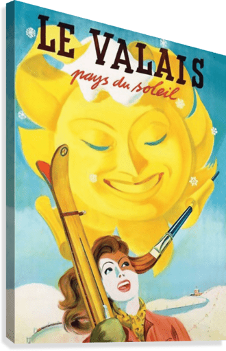 Woman under Valais Sun - Powderaddicts