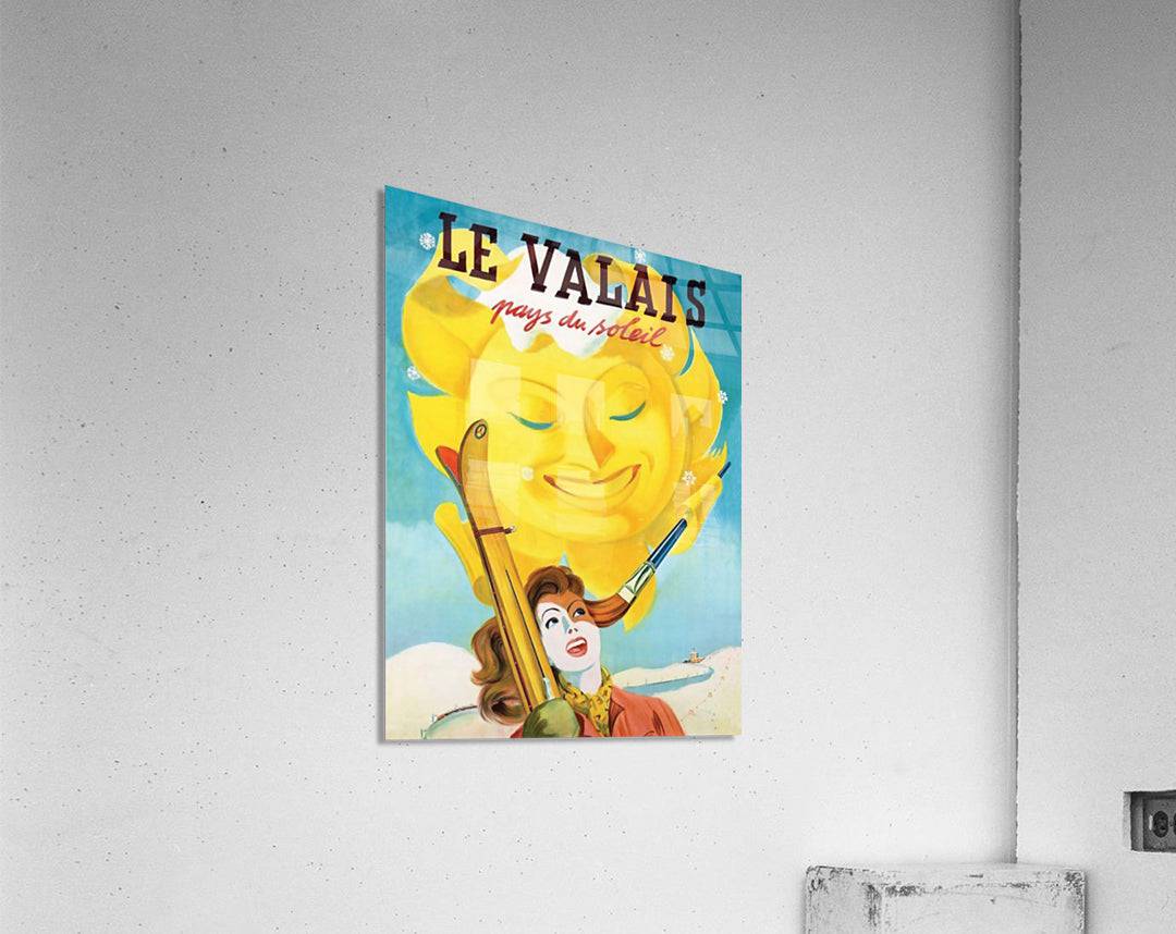 Woman under Valais Sun - Powderaddicts