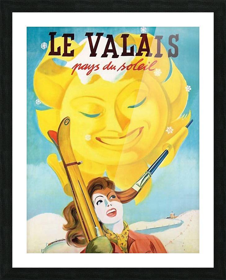 Woman under Valais Sun - Powderaddicts