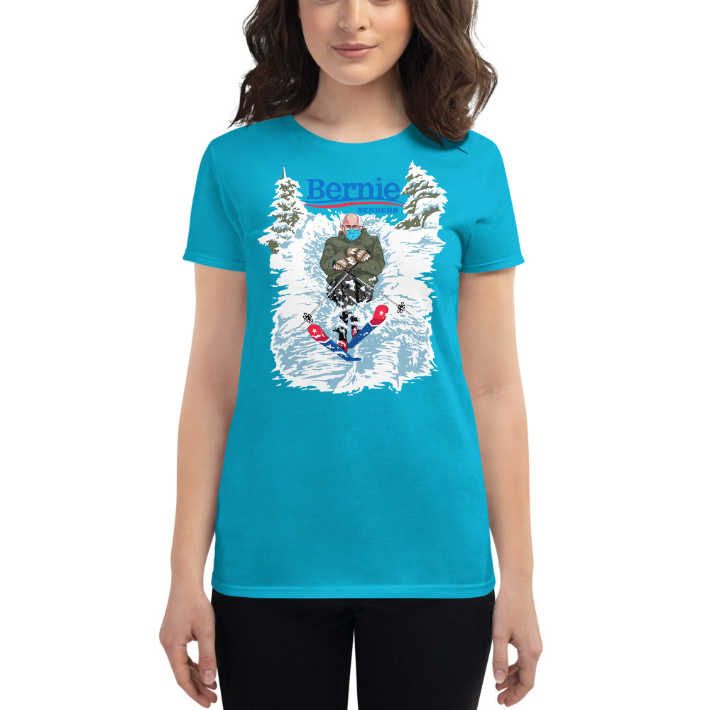 Women's T-Shirt Bernie Senders - Powderaddicts