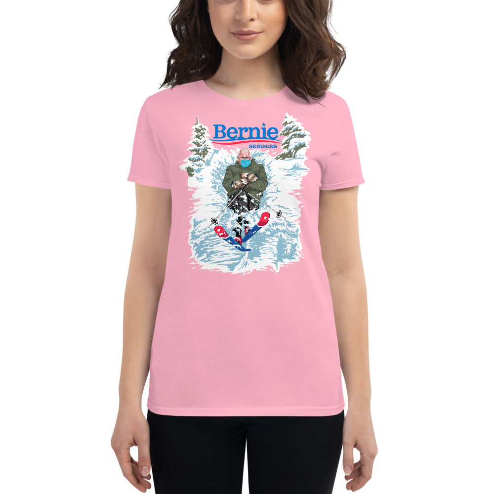 Women's T-Shirt Bernie Senders - Powderaddicts