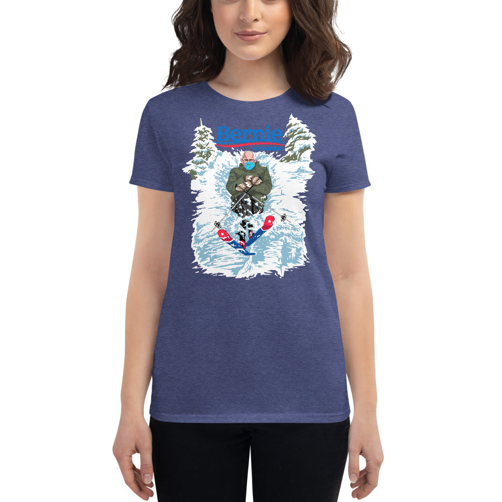 Women's T-Shirt Bernie Senders - Powderaddicts