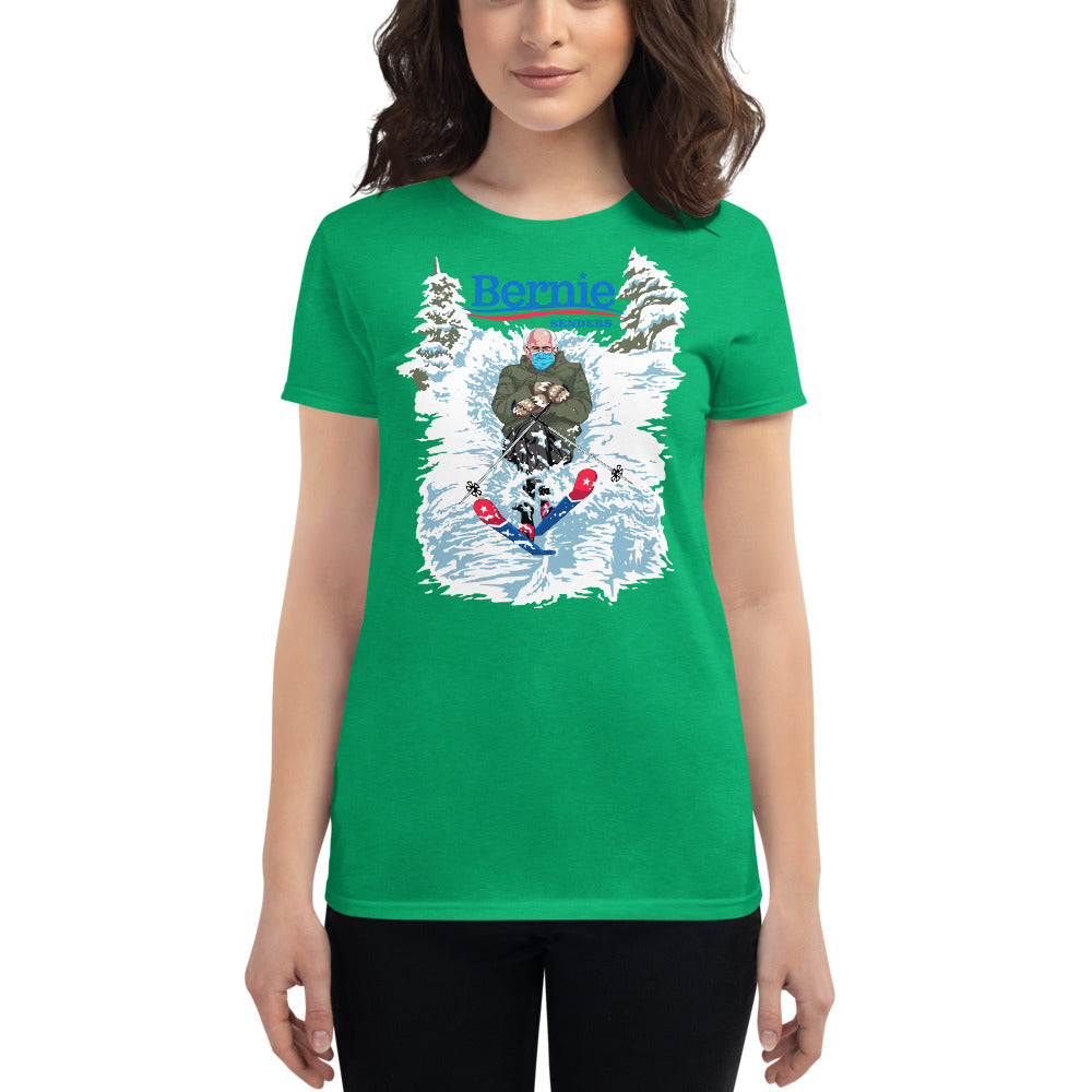 Women's T-Shirt Bernie Senders - Powderaddicts