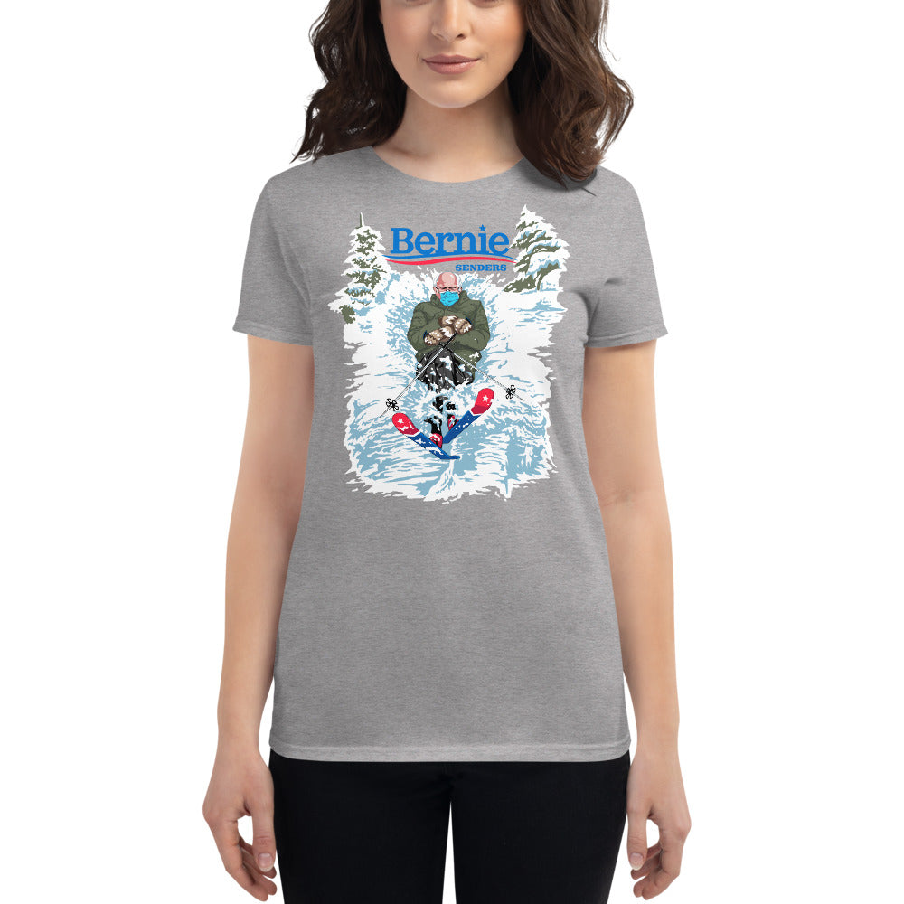Women's T-Shirt Bernie Senders - Powderaddicts