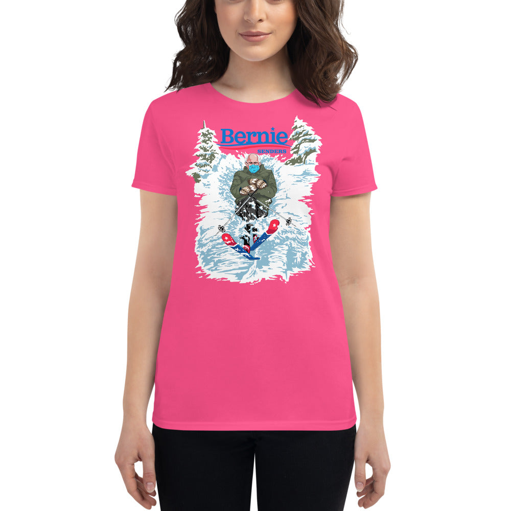Women's T-Shirt Bernie Senders - Powderaddicts