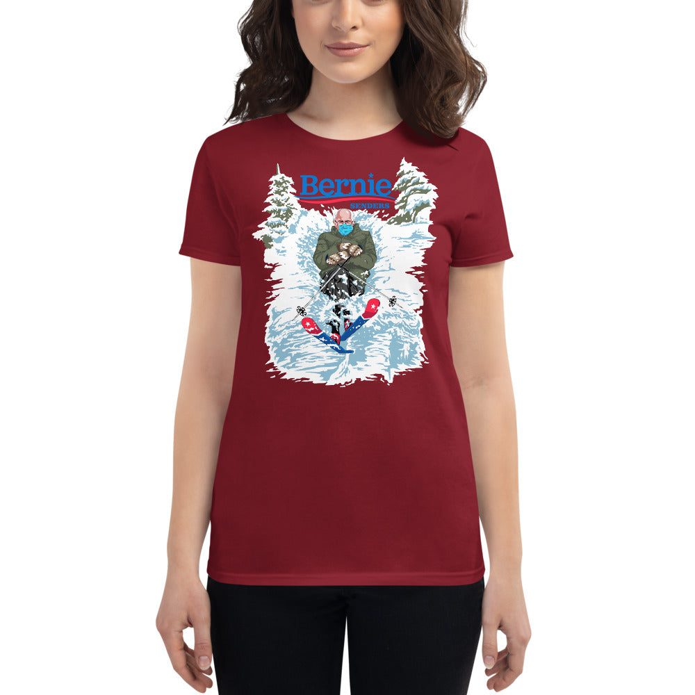 Women's T-Shirt Bernie Senders - Powderaddicts