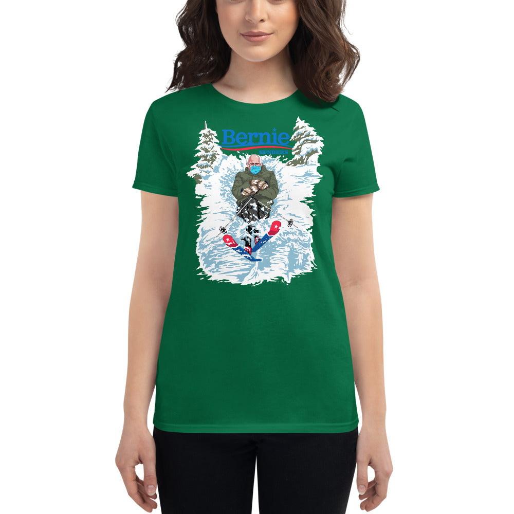 Women's T-Shirt Bernie Senders - Powderaddicts