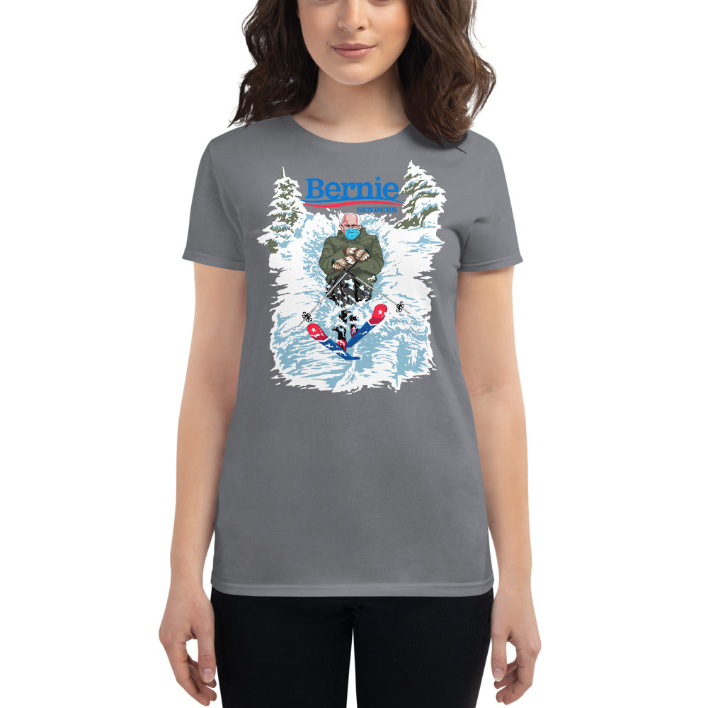 Women's T-Shirt Bernie Senders - Powderaddicts