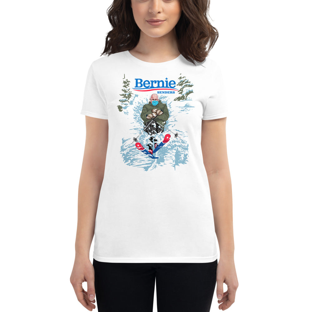 Women's T-Shirt Bernie Senders - Powderaddicts