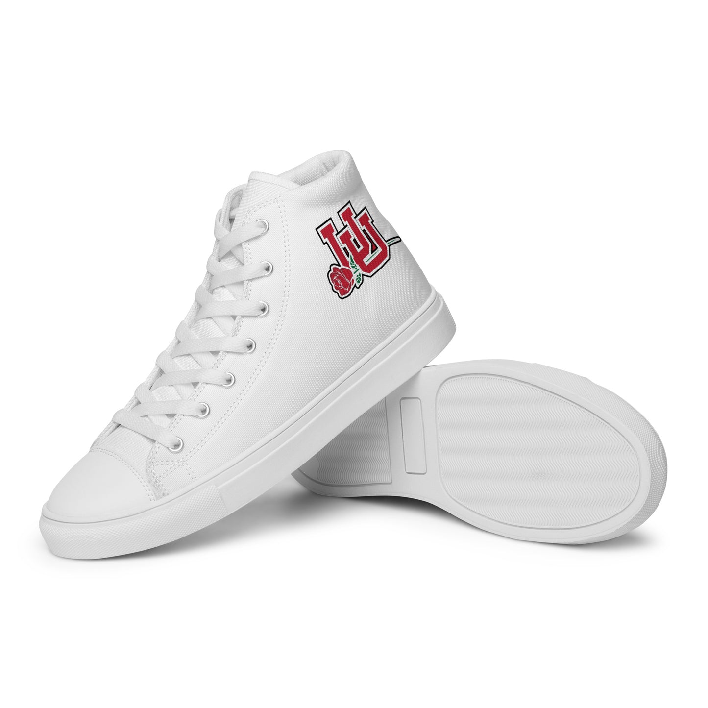 Utah Rose Bowl Women’s high top canvas shoes