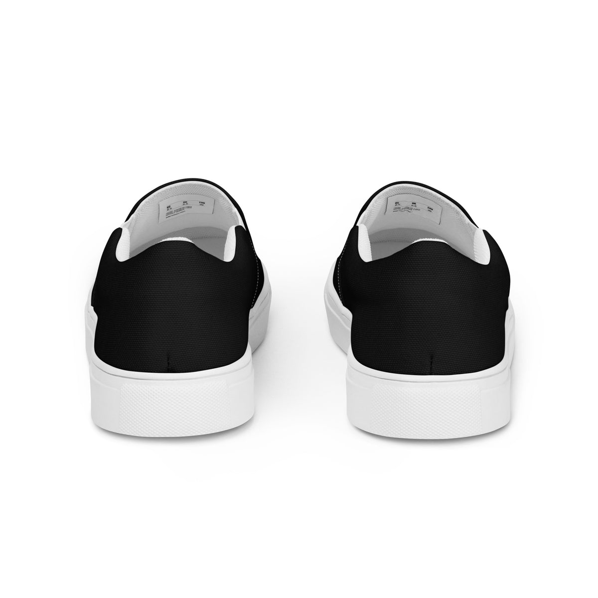 Utah Rose Bowl Black Women’s slip-on canvas shoes