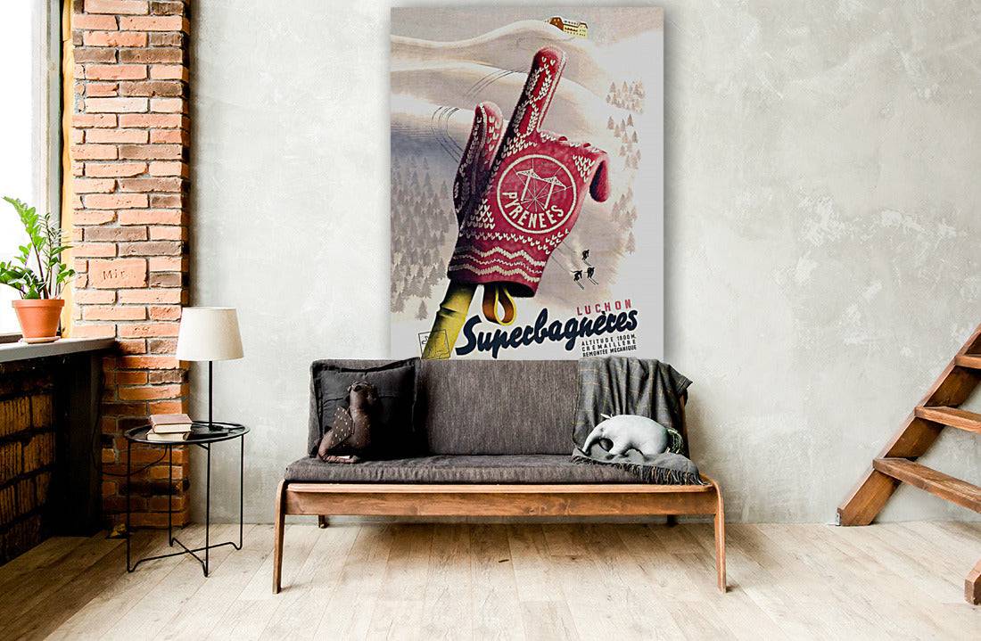 Woolen Glove on Pyrenees - Powderaddicts