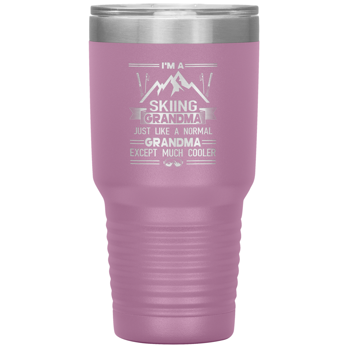 I'm A Skiing Grandma 30oz Tumbler - Powderaddicts