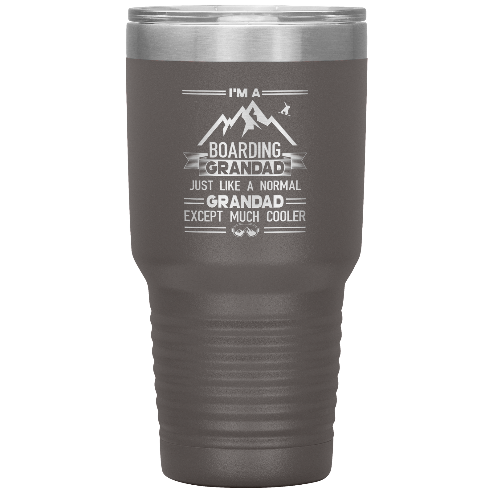 I'm A Boarding Grandad 30oz Tumbler - Powderaddicts