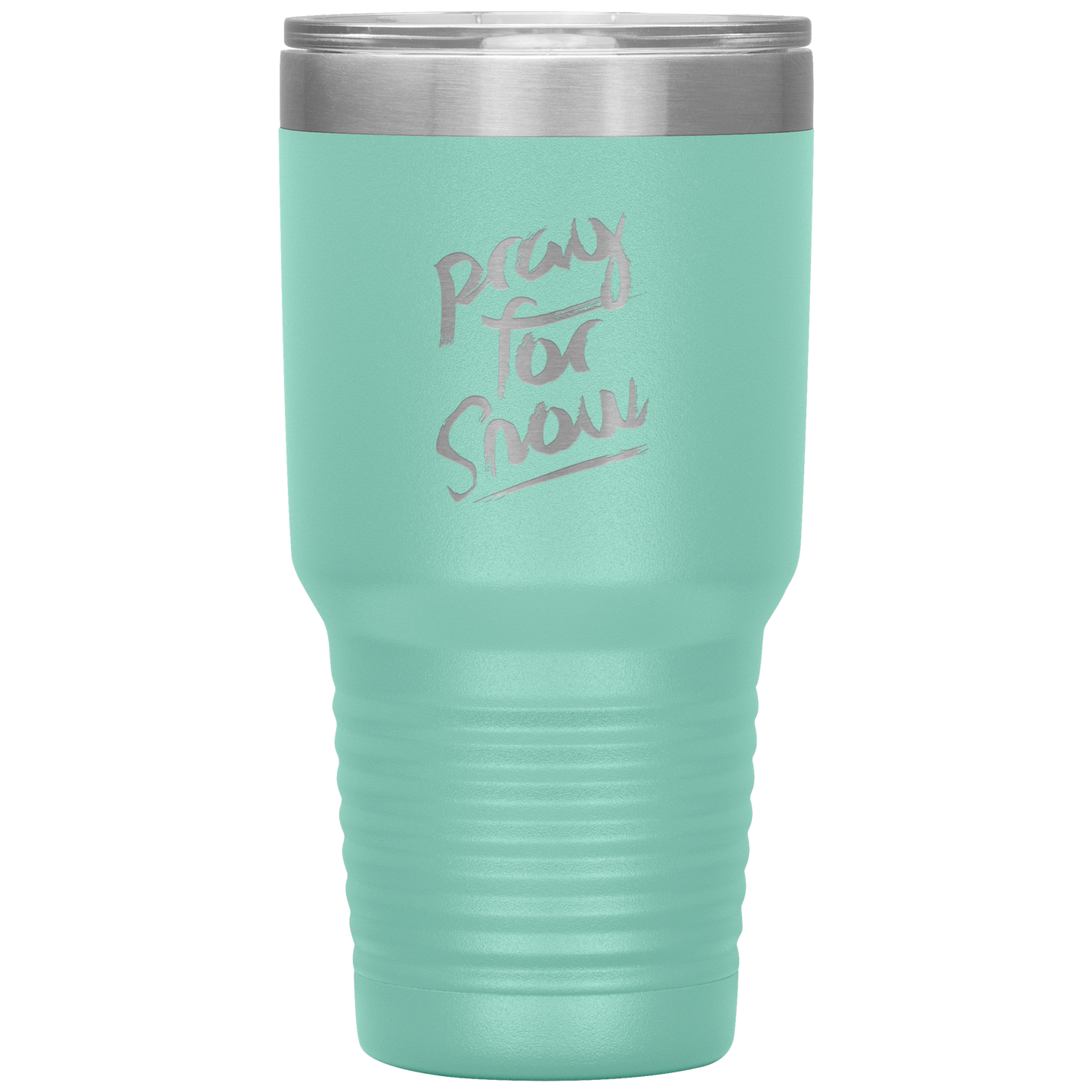Pray For Snow Back 30oz Tumbler - Powderaddicts